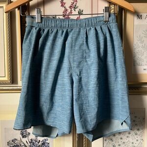 Lululemon Men’s Lined Shorts Small Teal